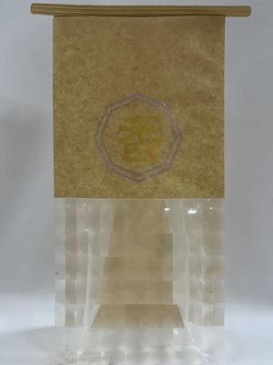 Tin Tie Doypack Stand Up Pouch Clear Printed Paper Pouch для хлеба