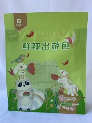 BRC Box Bottom Pouch Плоская нижняя упаковочная сумка с прозрачным окном