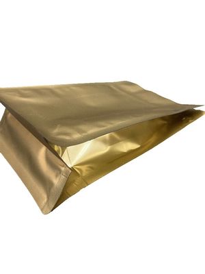 Золотая печать экологически чистых кофейных пакетов для экологической упаковки
