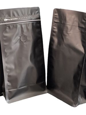 Настройка водонепроницаемый Ziplock Quad Pouch для кофе упаковки пищевого качества