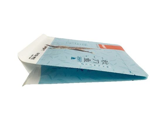 Бумажное пластиковое слоение сумки 90г мешков плоского дна сухое для высушенных рыб