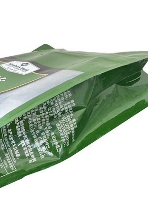 Настраиваемый боковой кусочек закуски пищевая упаковка мешок с молнии и окна