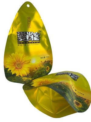 Специализированный печатный свободный формы фольги ламинированный упаковочный пакет для орехов